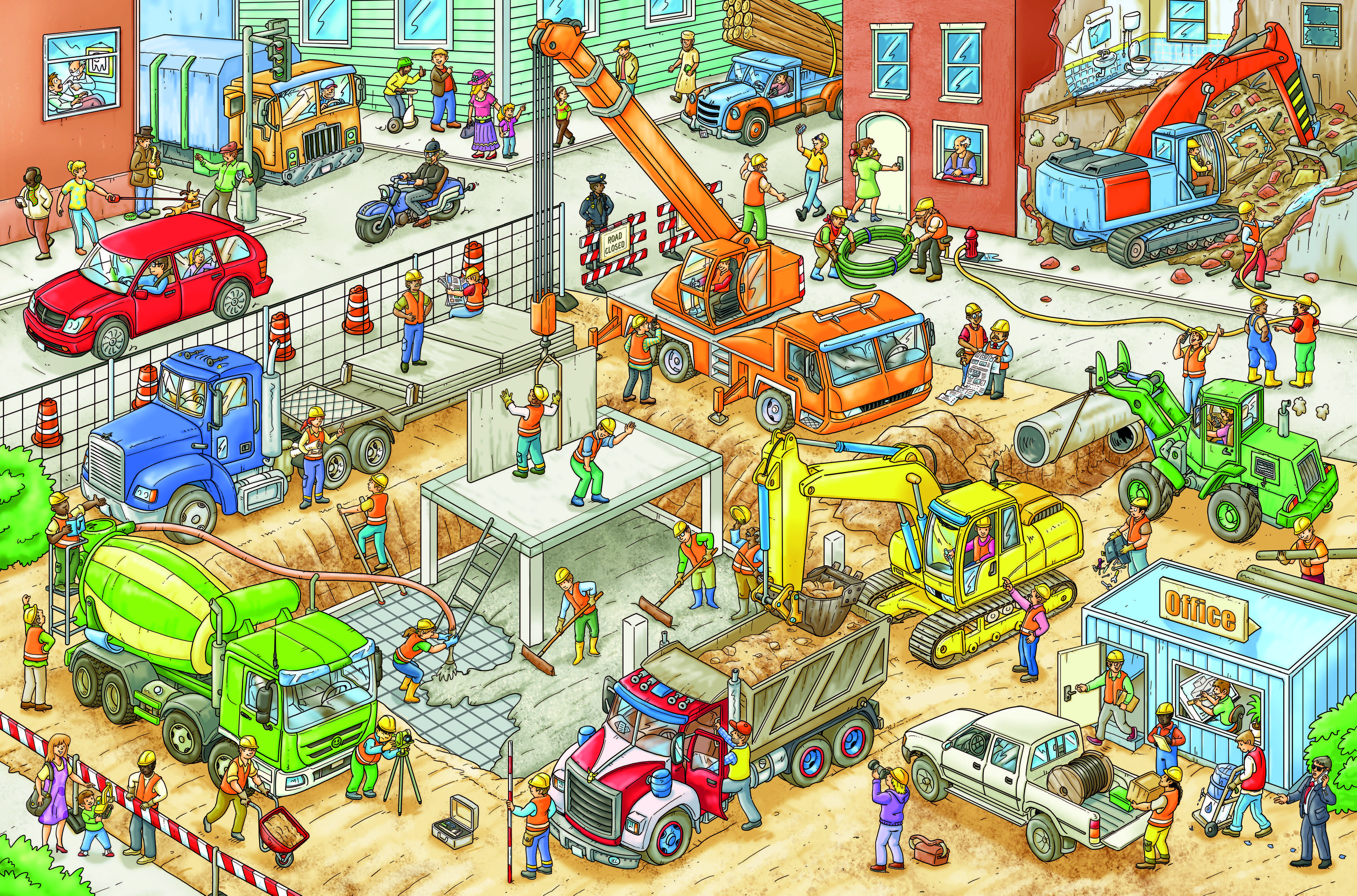 My Big Wimmelbook—At the Construction Site - Workman Publishing