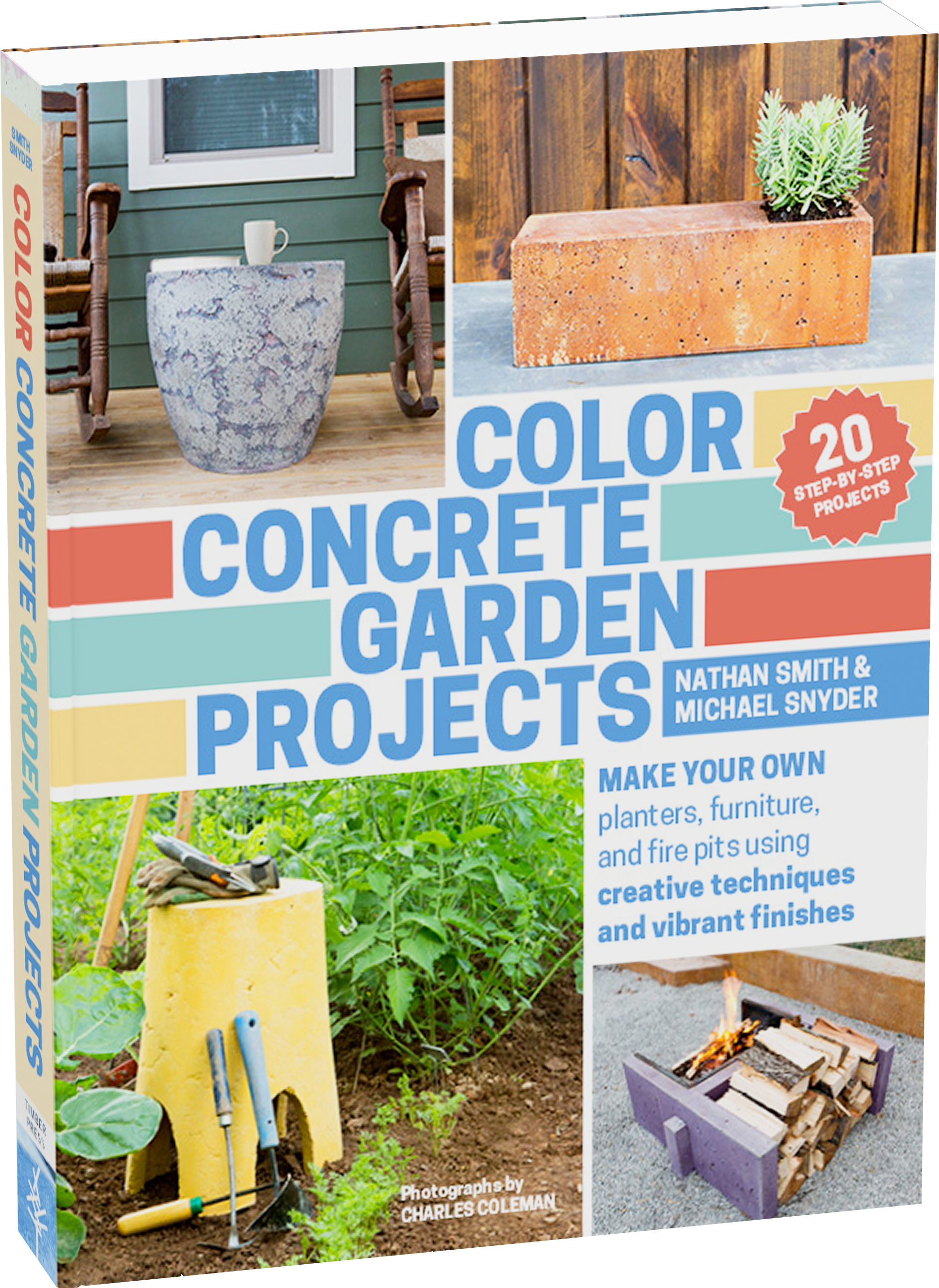 Color Concrete Garden Projects - Workman Publishing