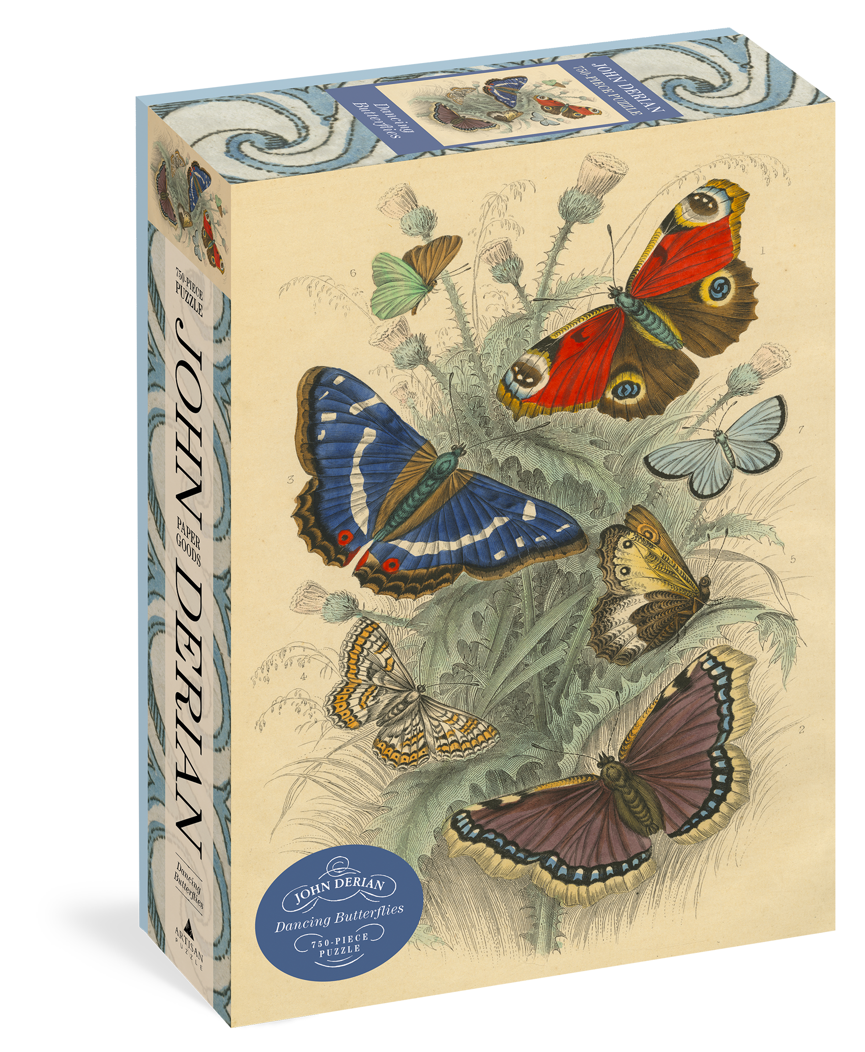 Re-marks Colorful Butterfly 750 Piece Puzzle Various Butterflies for sale online